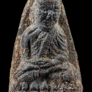 หลวงปู่ทวด วัดประสาทบุญญาวาส ปี 2506 พิมพ์ใหญ่ปลายมน เนื้อดำ