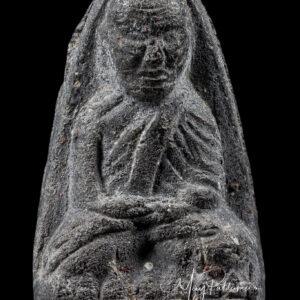 หลวงปู่ทวด วัดประสาทบุญญาวาส ปี 2506 พิมพ์ใหญ่ปลายมน เนื้อดำ